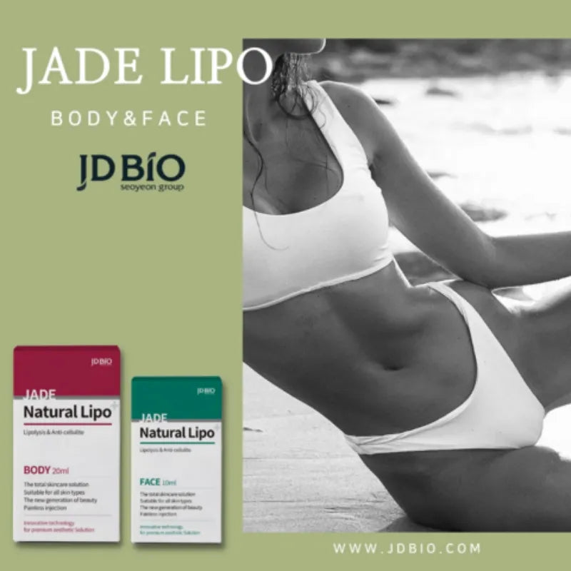 Lose Weight Removal Fat Jade – Natural Lipo Lipolysis & Anti-Cellulite Solution for Face and Body (10ml / 20ml)