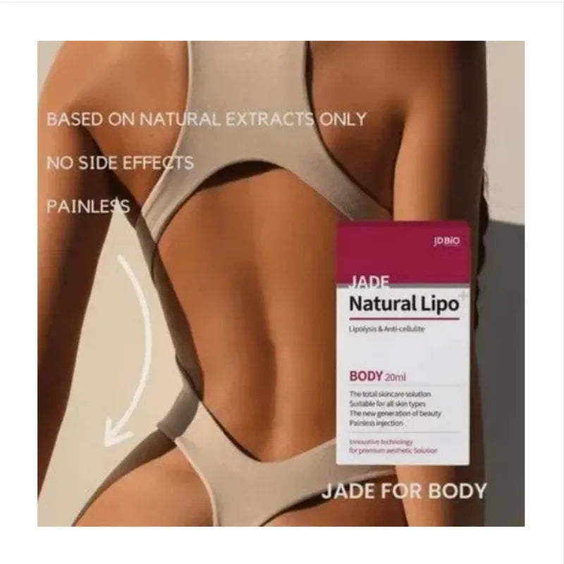 Lose Weight Removal Fat Jade – Natural Lipo Lipolysis & Anti-Cellulite Solution for Face and Body (10ml / 20ml)