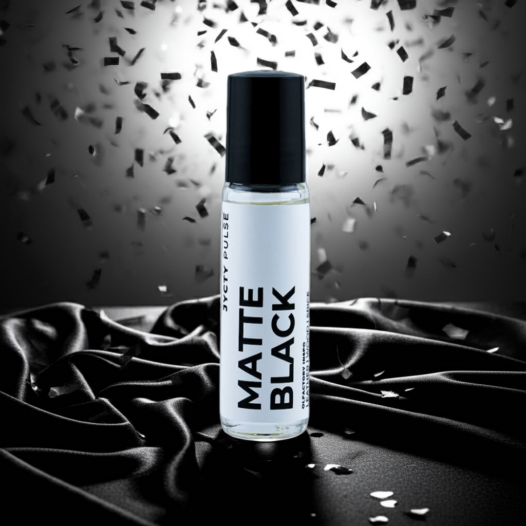 MATTE BLACK Perfume Oil – Inspired by Duro, 10ml Roll-On