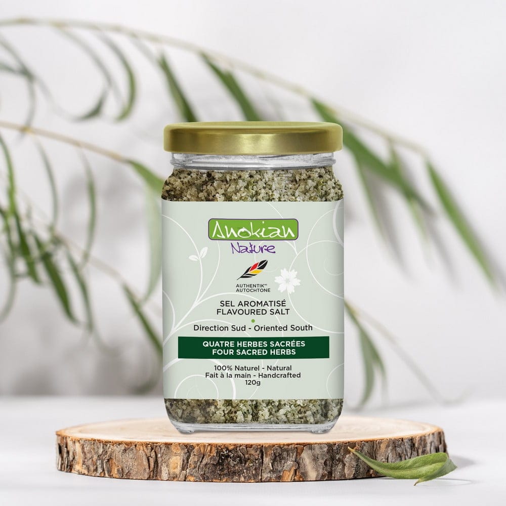 Flavored Salt | 4 Sacred Herbs – Artisanal Culinary & Ritual Seasoning