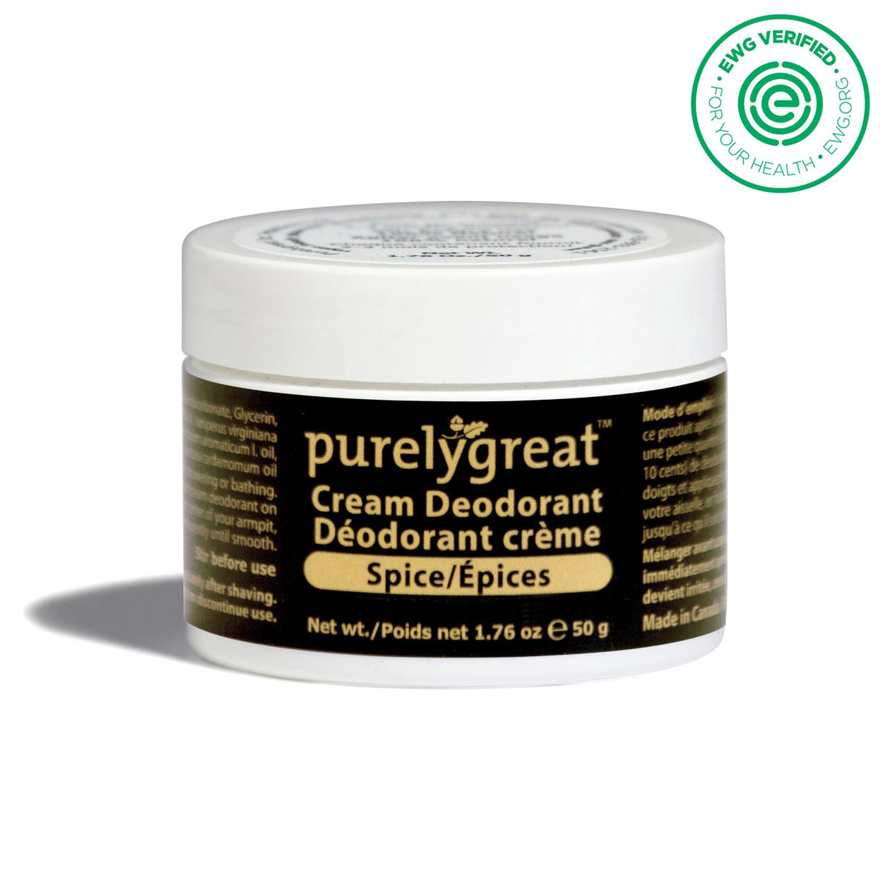 Spice Cream Deodorant - Aluminum Free