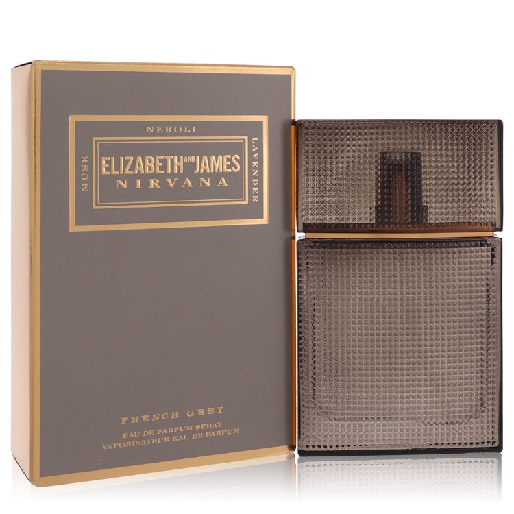 Nirvana French Grey Perfume By Elizabeth and James Eau De Parfum Spray (Unisex)- Free Shipping