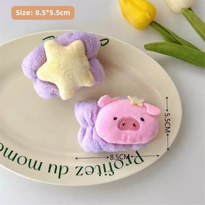 Slumber Party & Sleepover Spa Headband – Fun Animal, Cartoon & Star Patterns