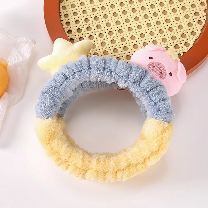 Slumber Party & Sleepover Spa Headband – Fun Animal, Cartoon & Star Patterns