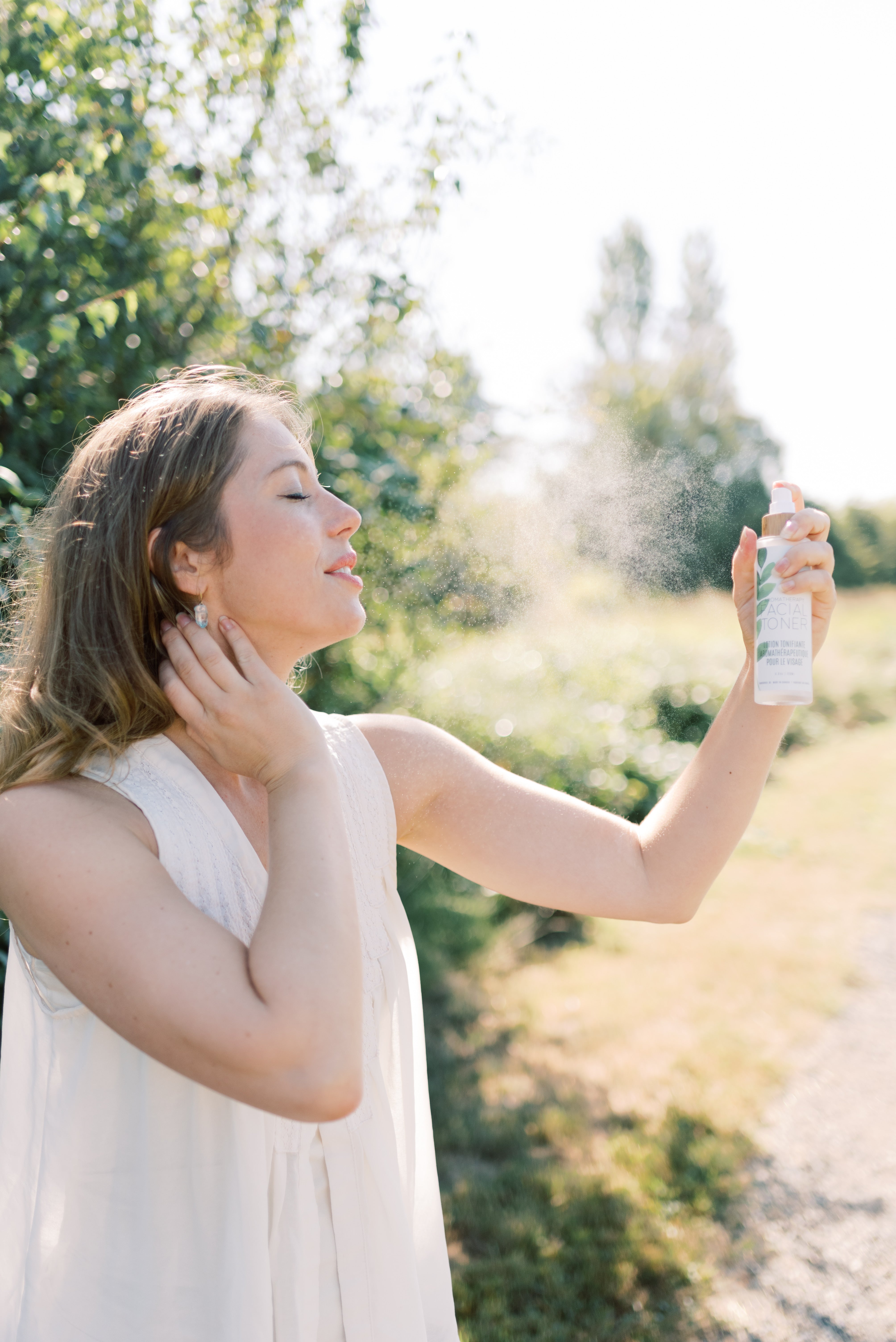 Aromatherapy Facial Toner Travel Size Hydrating & Revitalizing Mist