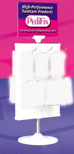 Pedifix Countertop Spinner 2-Sided Display – Non-Stocked Retail Stand
