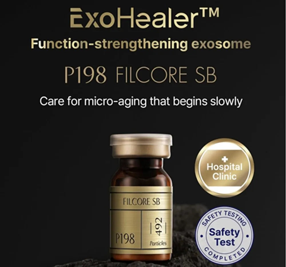 P198 Exohealer Filcore SB Exosome Skin Booster Activating Solution – Advanced Skin Rejuvenation Treatment