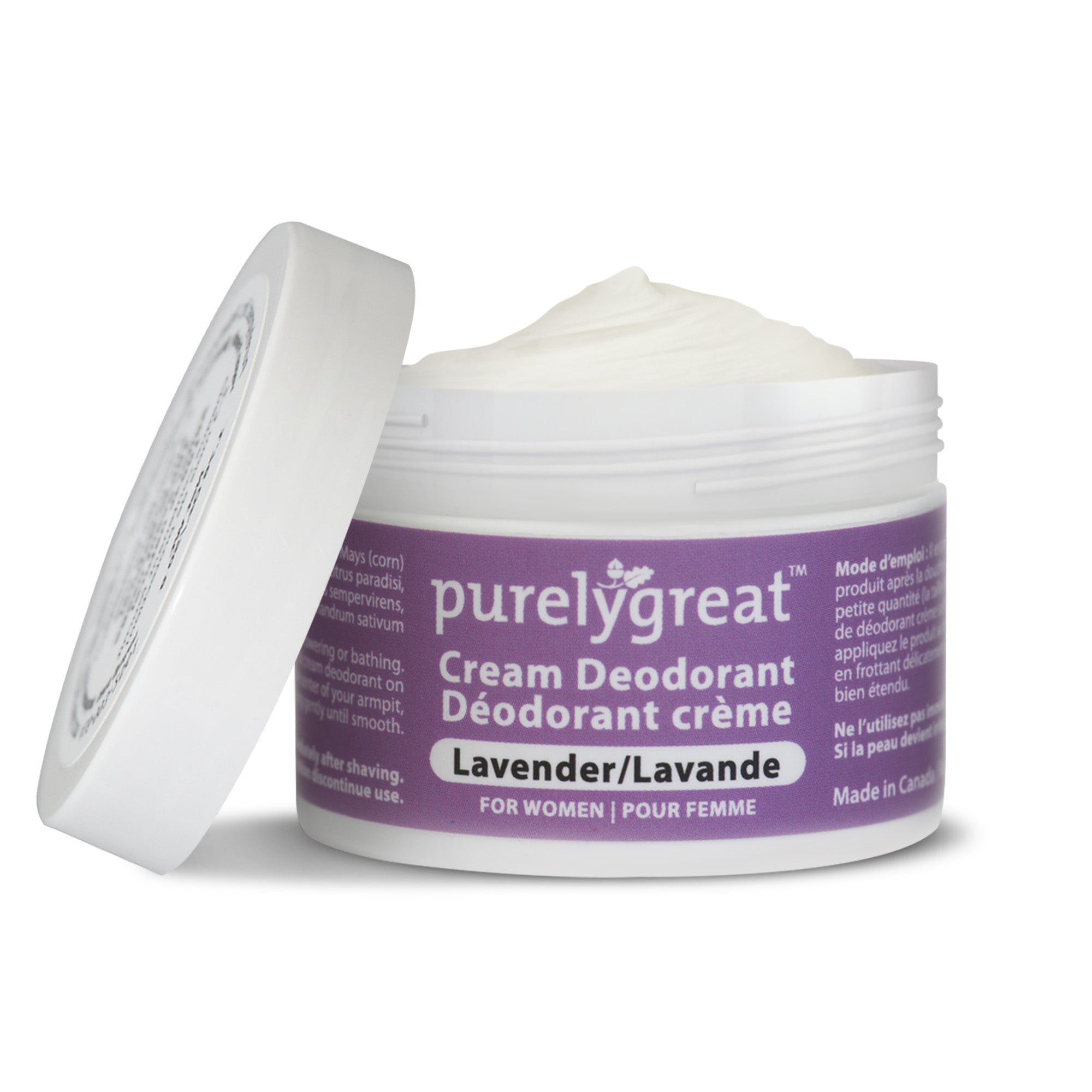 Lavender Cream Deodorant - Aluminum Free