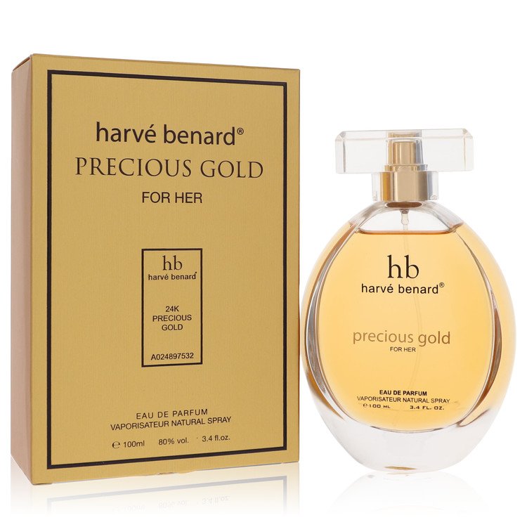 Precious Gold Perfume By Harve Benard Eau De Parfum Spray- free shipping