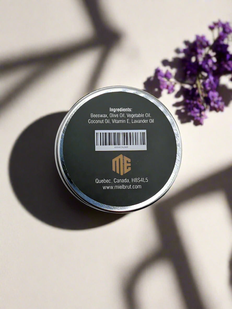 Lavender Beeswax Balm – Soothing & Relaxing 1 oz, Natural Skin Moisturizer