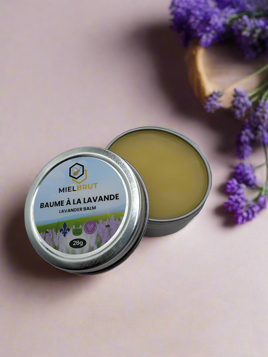 Lavender Beeswax Balm – Soothing & Relaxing 1 oz, Natural Skin Moisturizer