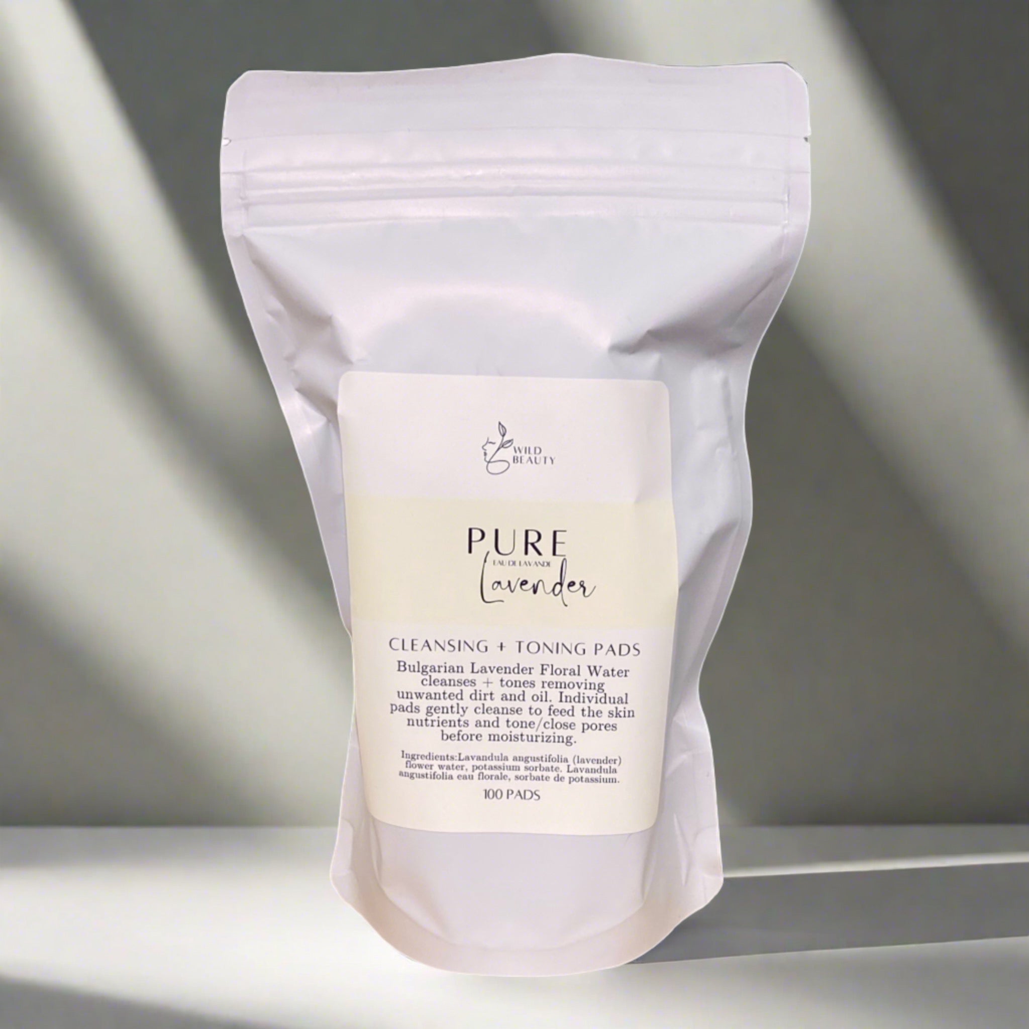 Lavender Floral Toner Pads – Hydrating & Balancing Toner for Blemish-Prone Skin