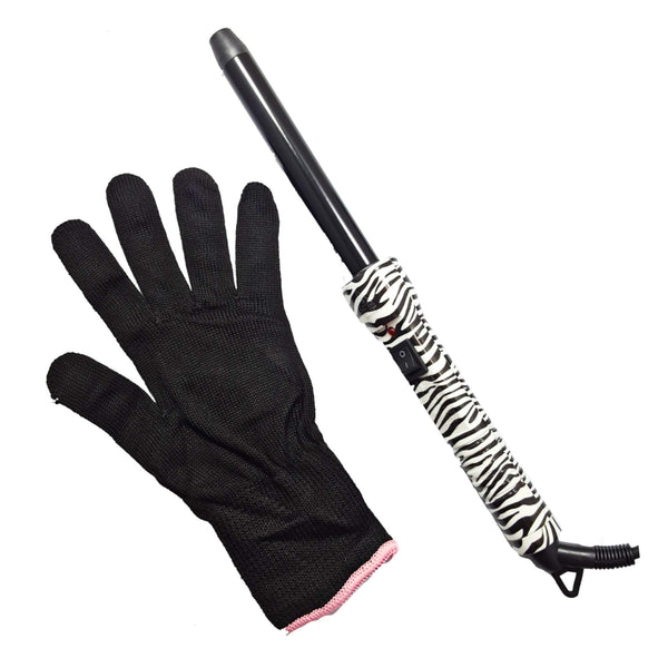 Tapered Design with Protective Glove and Magnet Box | Secure Styling Solution