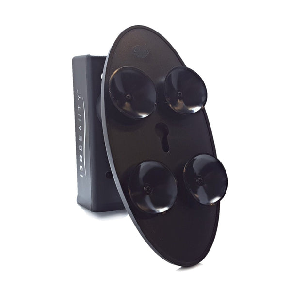 Iron Suction Cups Holder Black & Pink | Accessory