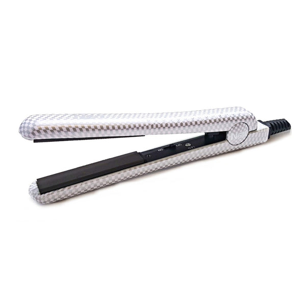 Complete Hair Styling Set: Heated Brush, 0.5 Mini Iron & Easy Comb with Magnet Box