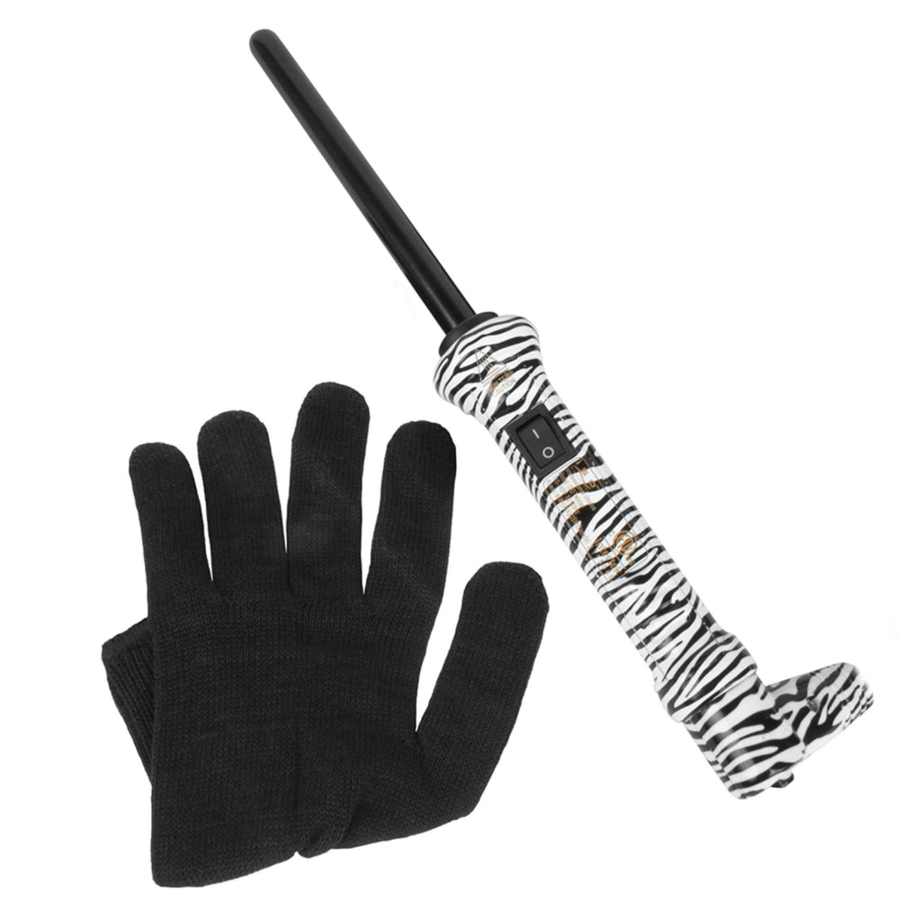 Cool Tip Protective Glove Window & Magnet White Zebra Box | Twister