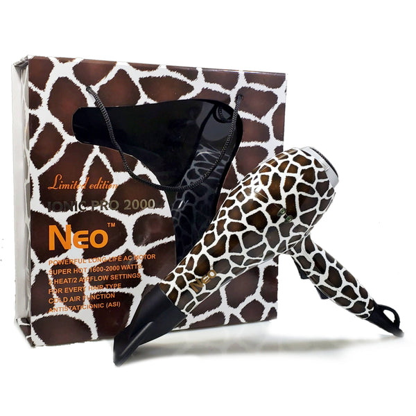 1875W AC Motor Hair Dryer with Cool Shot, 2 Nozzles, ALCI Plug, Magnet Window Box