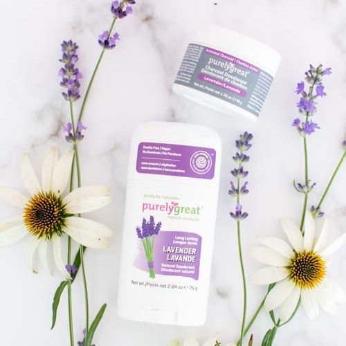 Lavender Stick Natural Deodorant - Aluminum Free