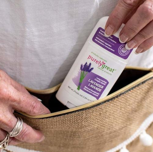 Lavender Stick Natural Deodorant - Aluminum Free