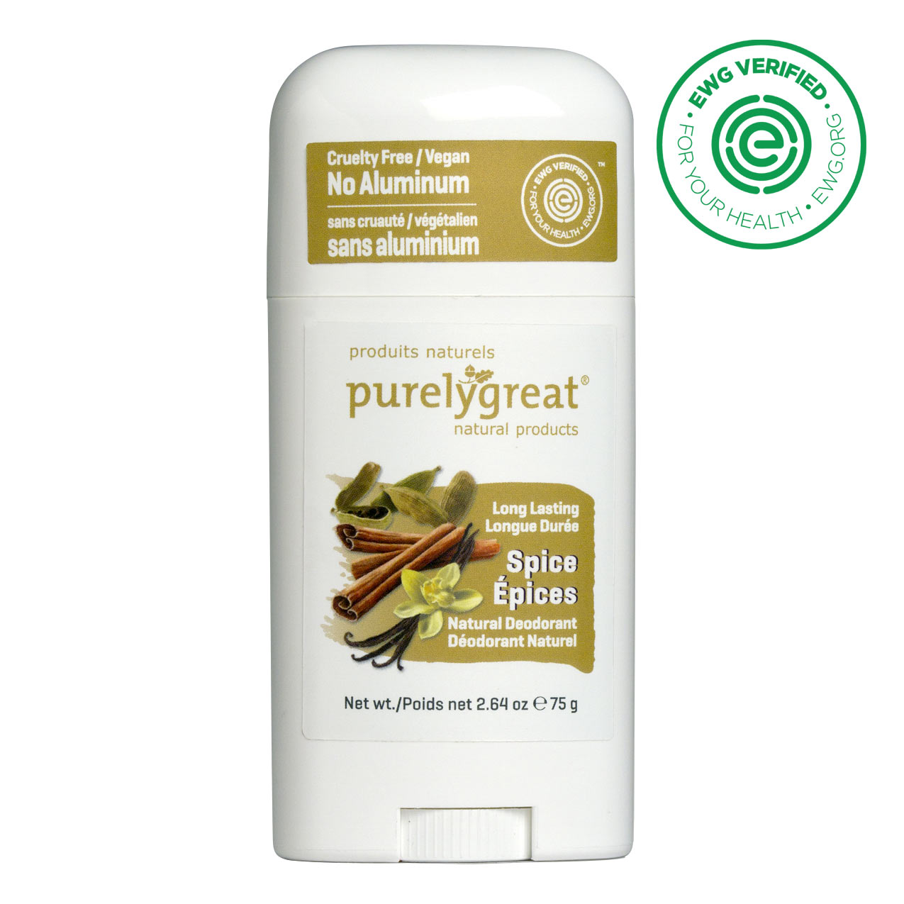 Spice Stick Deodorant - Aluminum Free