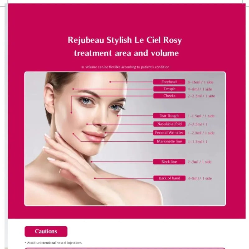 Rejubeau Stylish Le Ciel Rosy (365mg) – Premium Korean Anti-Wrinkle Skin Enhancer, Stimulates Collagen Regeneration