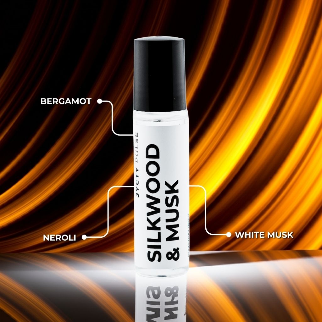 SILKWOOD & MUSK Perfume Oil – Inspired by Missing Person, 10ml Roll-On