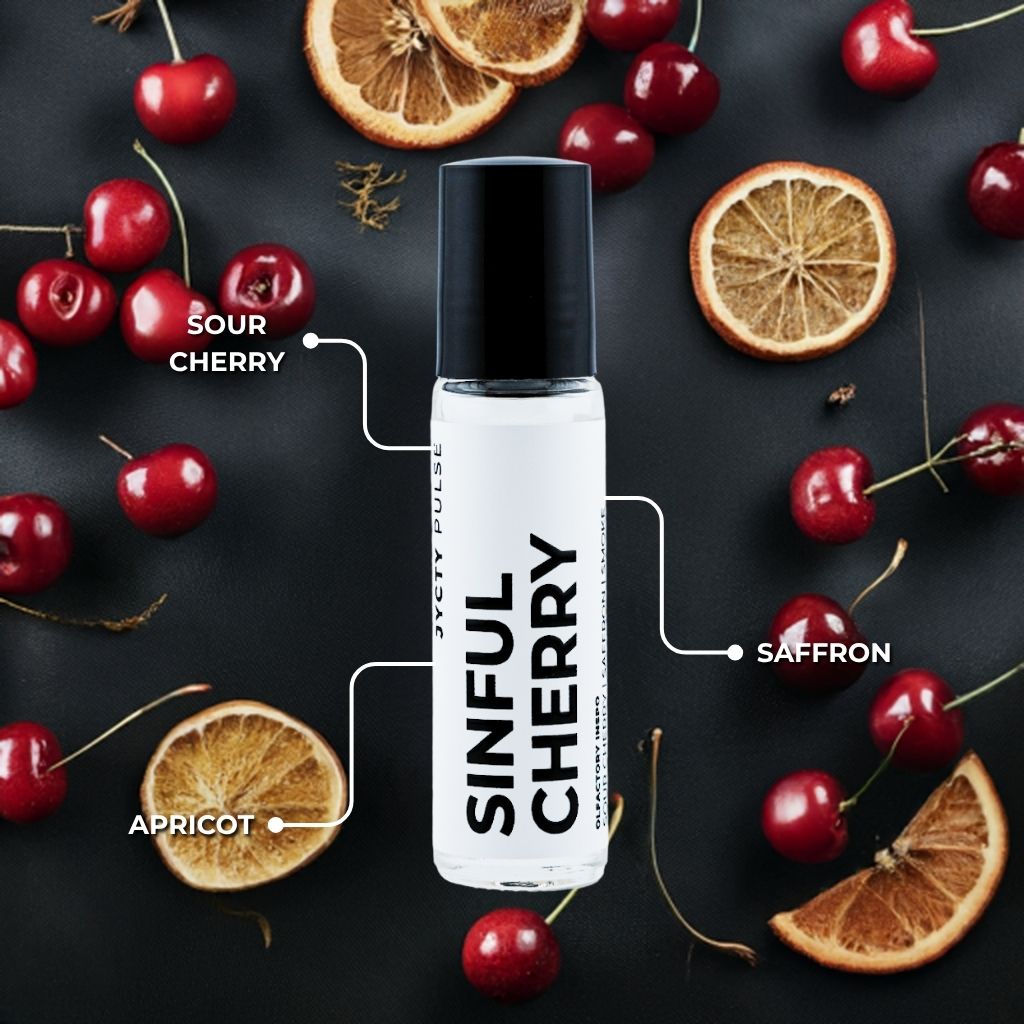 SINFUL CHERRY Perfume Oil – Inspired by Cherry Smoke, 10ml Roll-On