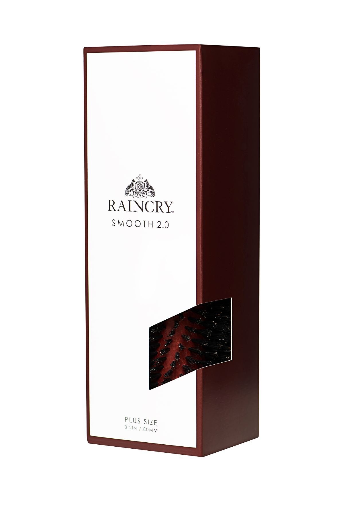 Smooth 2.0 Pure Natural Bristle Brush – 100% Boar Bristle, Professional-Quality