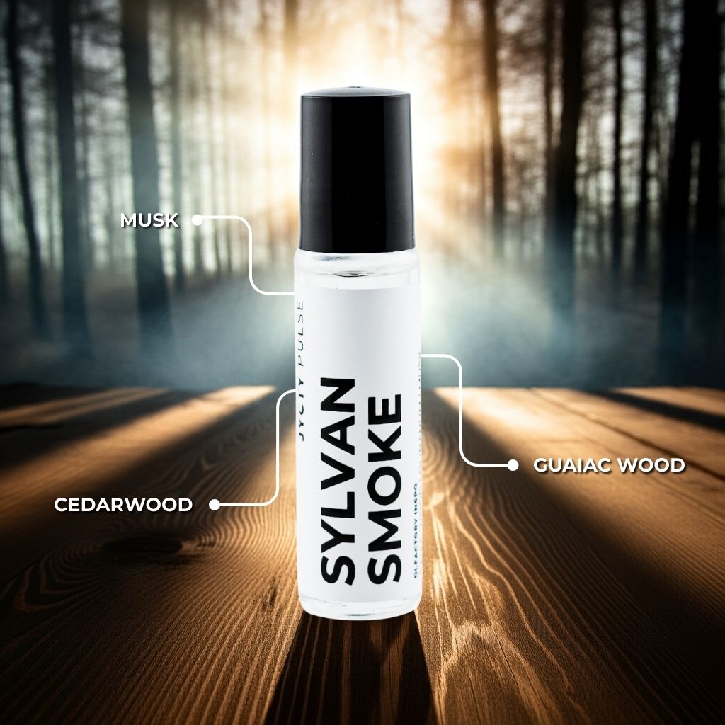 SYLVAN SMOKE Perfume Oil – Inspired by Gaiac 10, 10ml Roll-On
