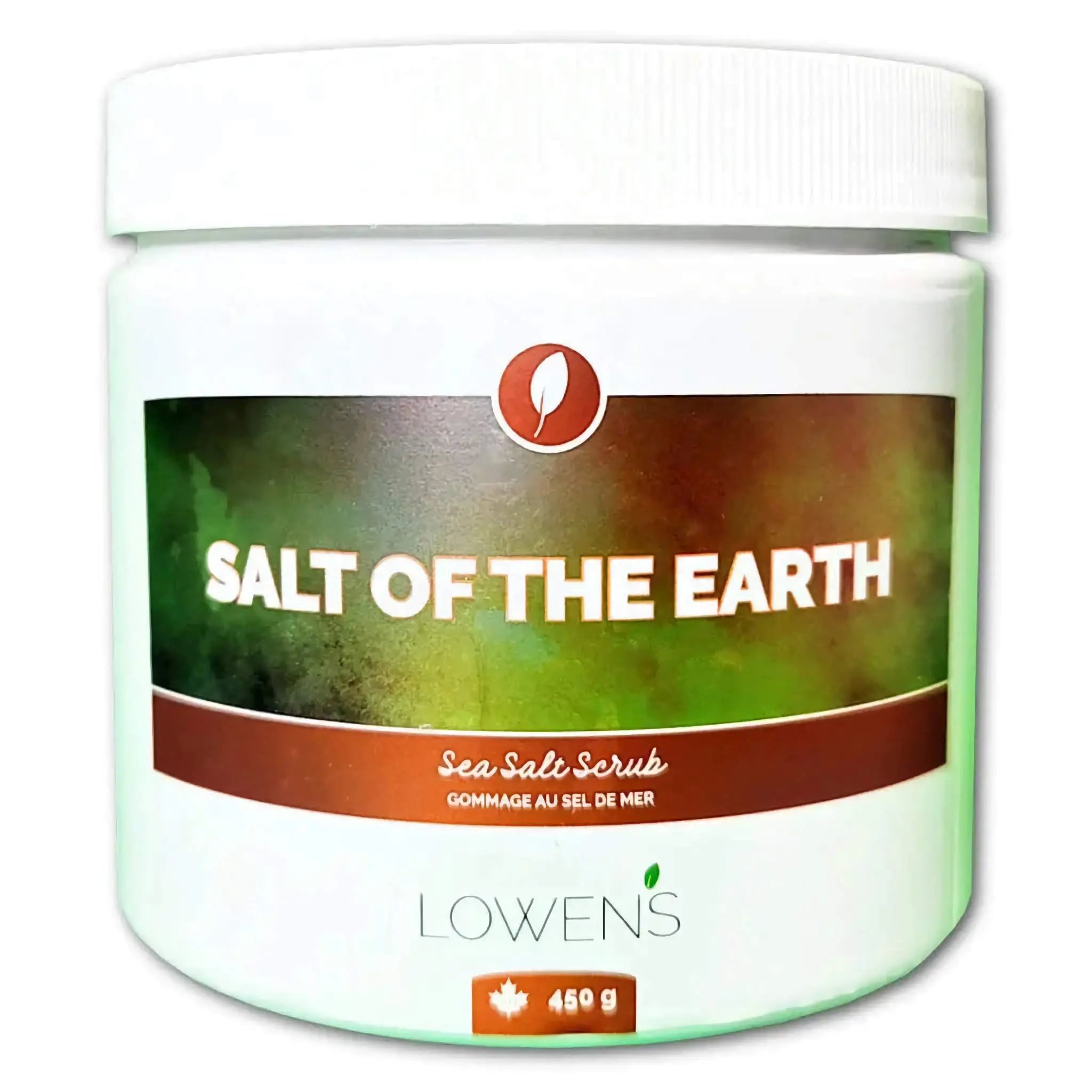 Salt of the Earth Salt Scrub – EWG Verified Canadian Sea Salt Body Exfoliator