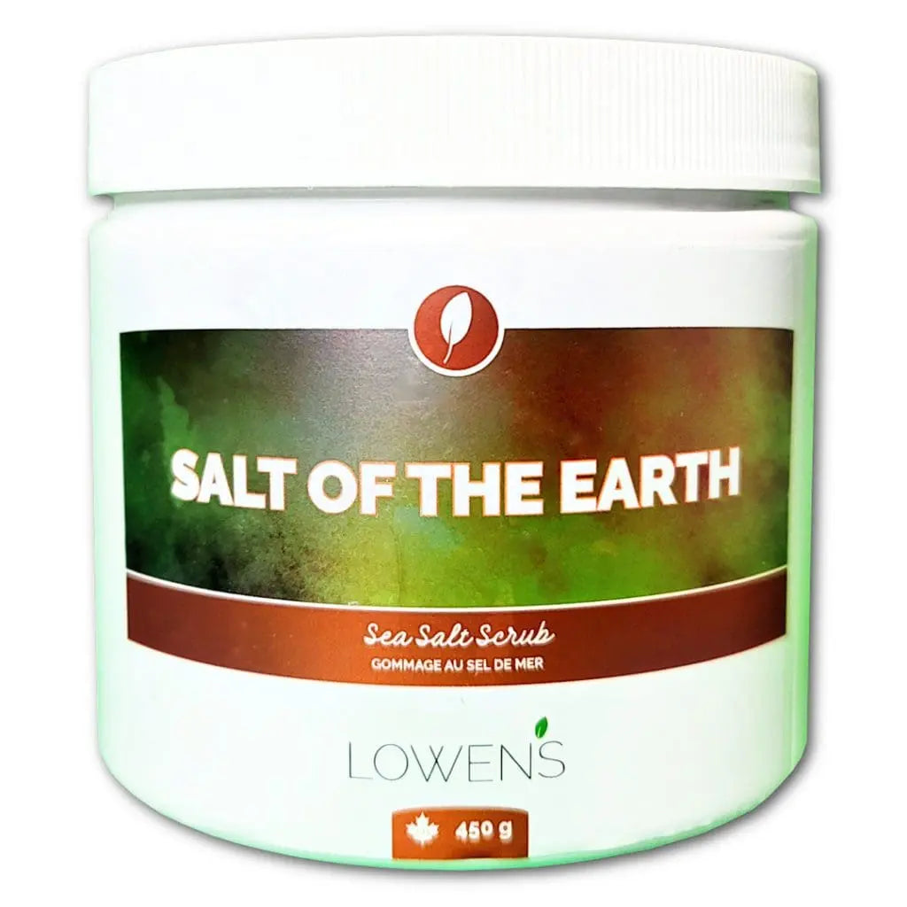Salt of the Earth Salt Scrub – EWG Verified Canadian Sea Salt Body Exfoliator