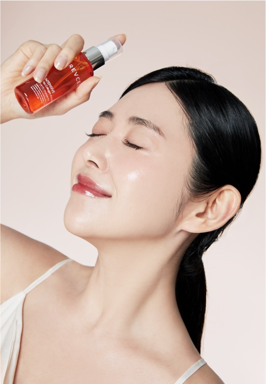 Revcell Premium Intensive Vita-Collagen Activfilm (10 Sheets / 55 ml) | Lifting, Firming & Brightening