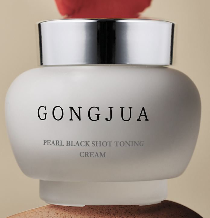 Gongjua Pearl Black Shot Toning Cream (50g) | Brightening & Tone-Correcting Moisturizer