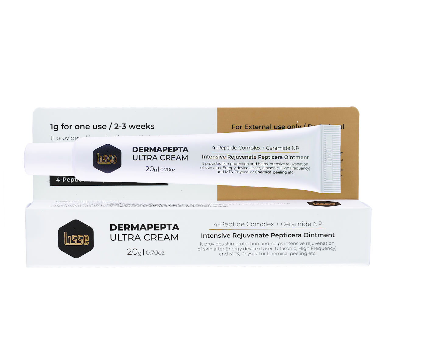 Lisse Dermapepta Ultra Cream (20g) | Intensive Repair & Barrier Care