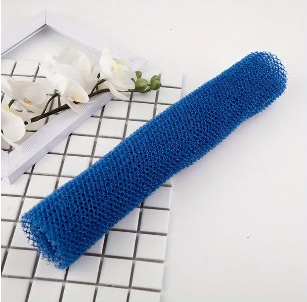 African Net Sponge – Deep Exfoliating Body Scrubber for Bath & Shower