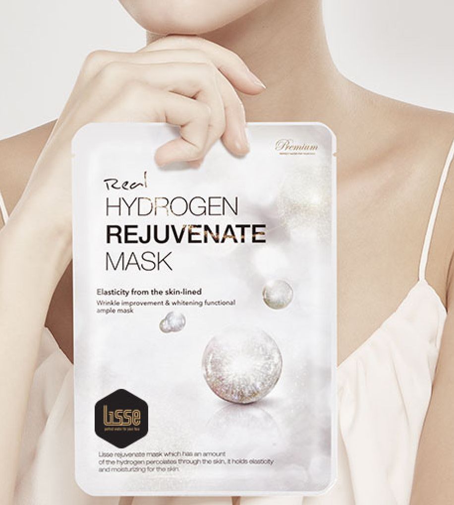 Lisse Real Hydrogen Rejuvenate Mask (1 Box / 5 Sheets) | Hydration & Vitality Boost