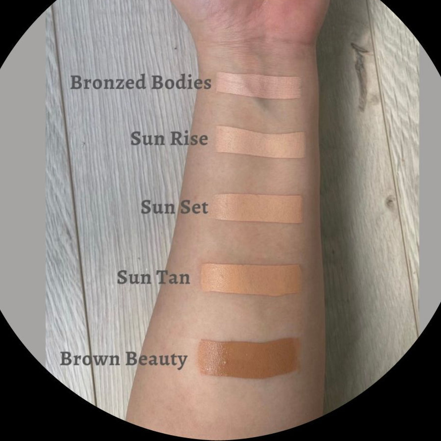 Beach Vibes – Skin Care Cover Foundation, Pressed Skincare-Infused Correcting Cream