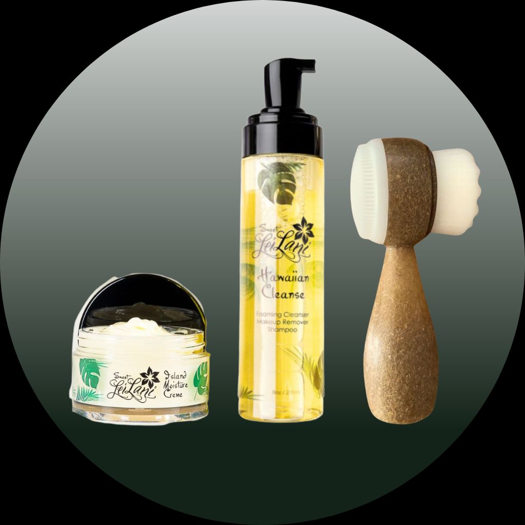Soft Skin Bundle – Exfoliating Facial Brush, Foaming Cleanser & Moisturizing Cream