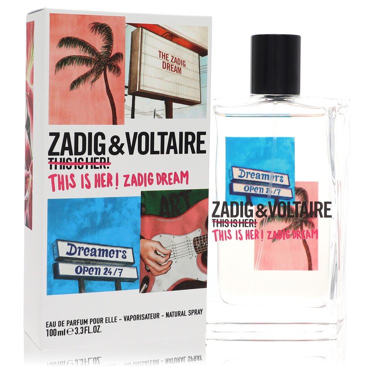 This Is Her! Zadig Dream Perfume By Zadig & Voltaire Eau De Parfum Spray- Free Shipping