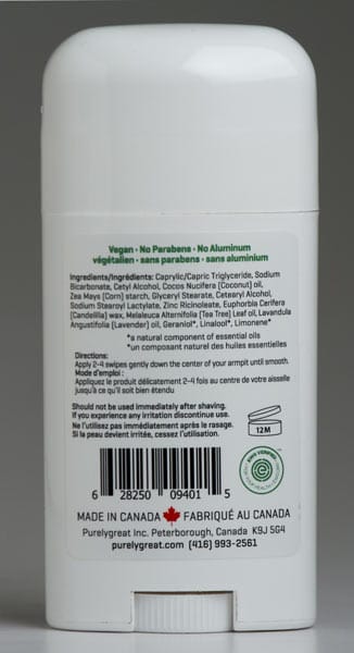Tea Tree Stick Natural Deodorant – Aluminum-Free, Vegan, Long-Lasting Odor Protection, EWG Verified
