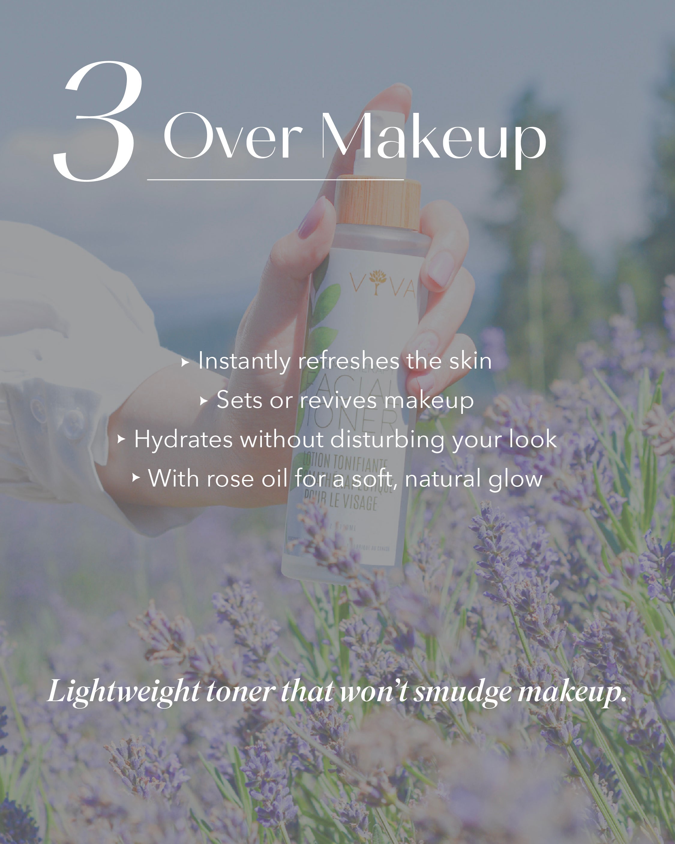 Aromatherapy Facial Toner Hydrating & Revitalizing Mist 120ML