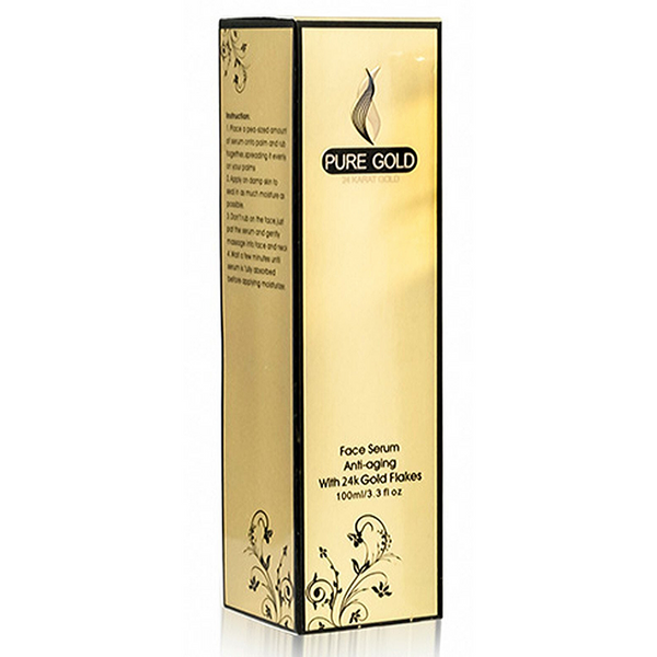 Anti-Aging Gold Flakes Face Serum | Skincare