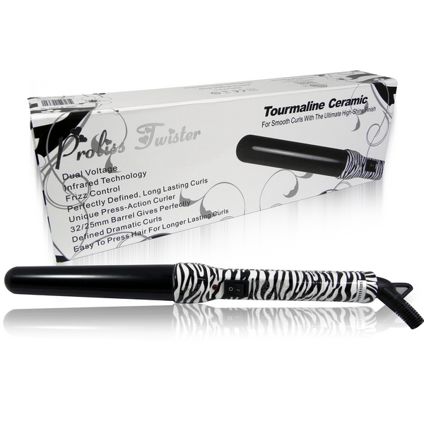 Tapered Design with Protective Glove and Magnet Box | Secure Styling Solution