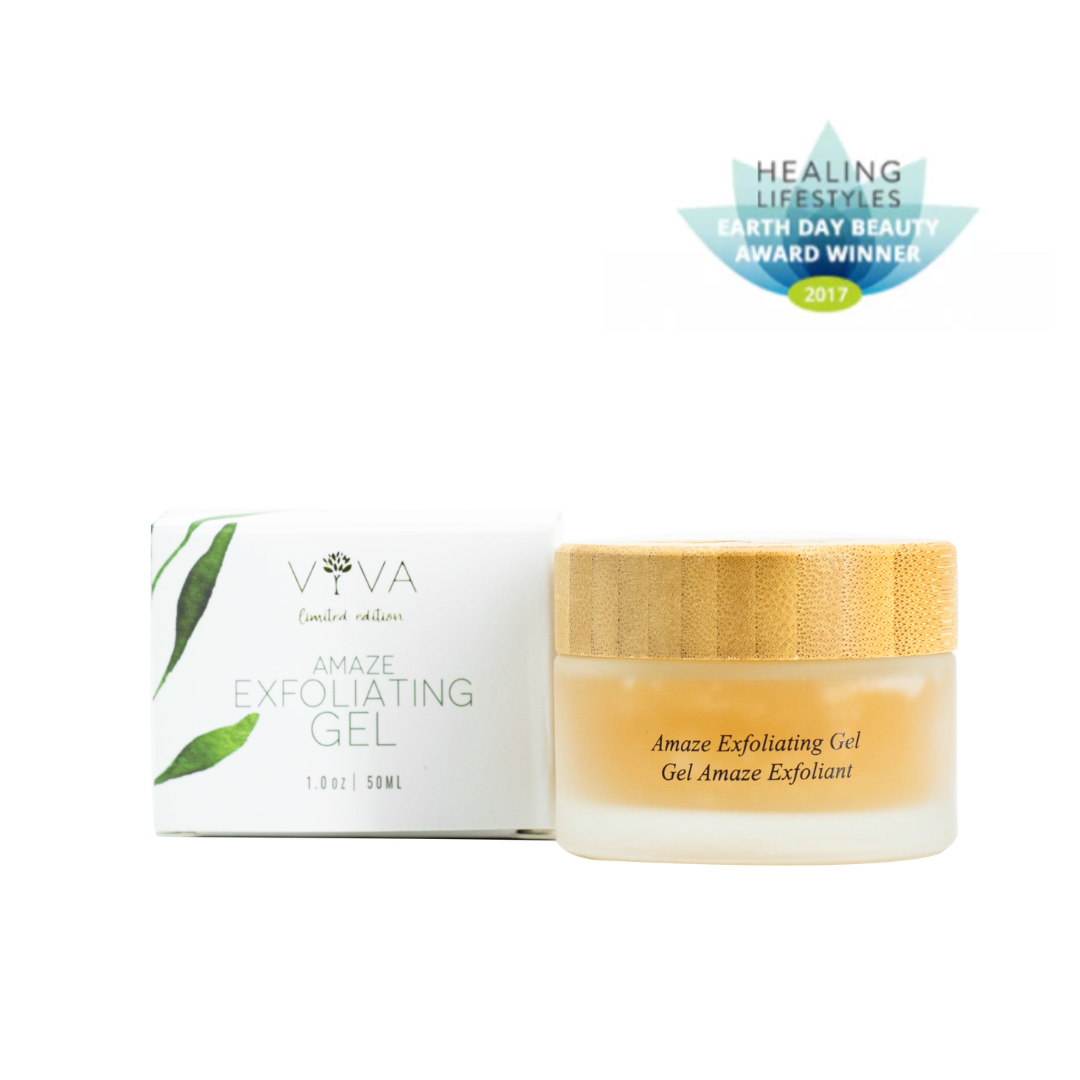 Amaze Exfoliating Gel Gentle Plant-Based Face Exfoliant