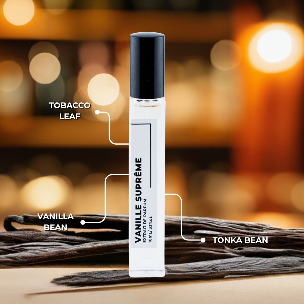 VANILLE SUPRÊME Perfume Oil – Inspired by Tobacco Vanille, 10ml Roll-On