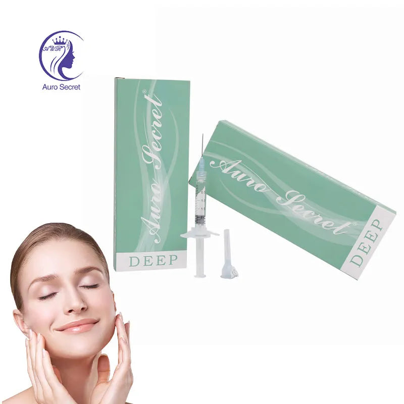 Factory Wholesale CE-Approved 3ml Deep Hyaluronic Acid Filler – Anti-Wrinkle Lip & Deep Fold Treatment for Hyaluronic Pen