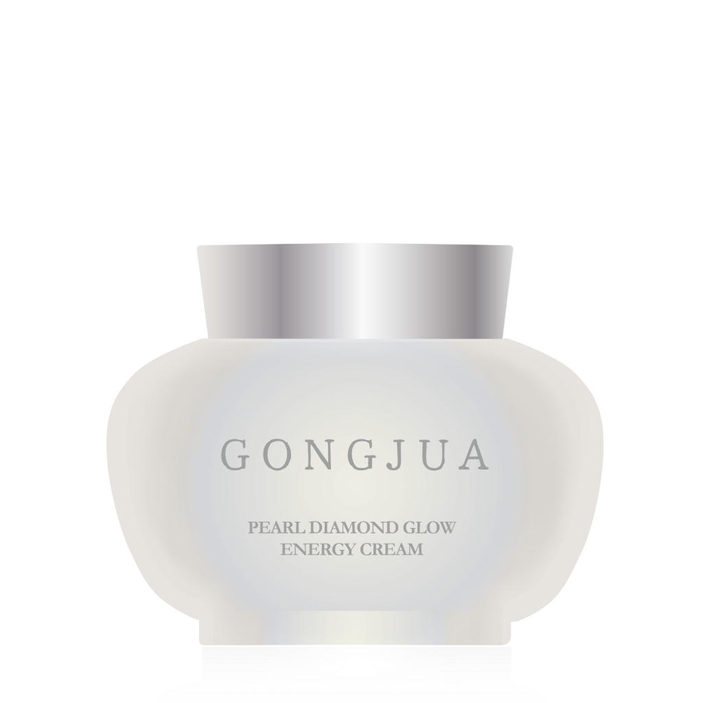 Gongjua Pearl Diamond Glow Energy Cream (50g) | Radiance-Boosting Facial Moisturizer
