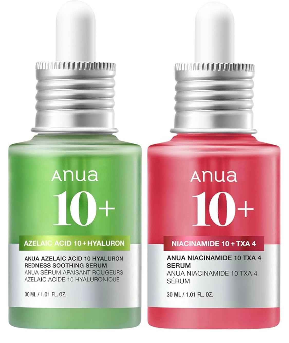 ANUA Ultimate Spot Duo: Azelaic Acid + 10% Niacinamide + 4% TXA Dark Spot Correcting Serum