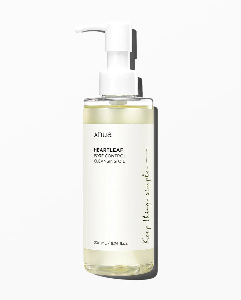 ANUA Heartleaf Pore Control Cleansing Oil – 200ml, Deep Cleansing & Pore Refining