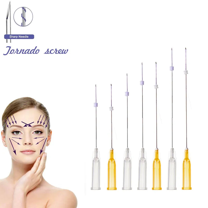 Factory Wholesale Tornado Screw Thread – 26G 27G PDO PCL PLLA for Nasolabial Folds